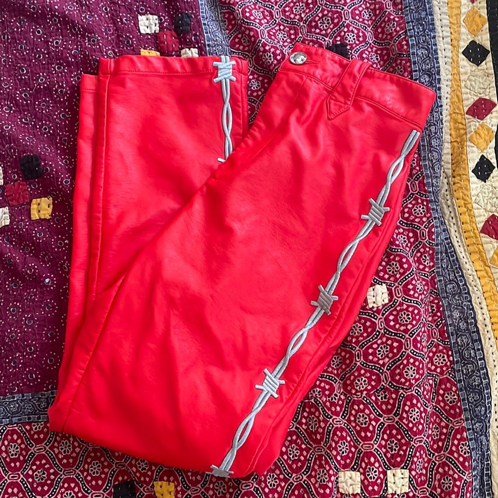 Faux Leather Pammy Pant